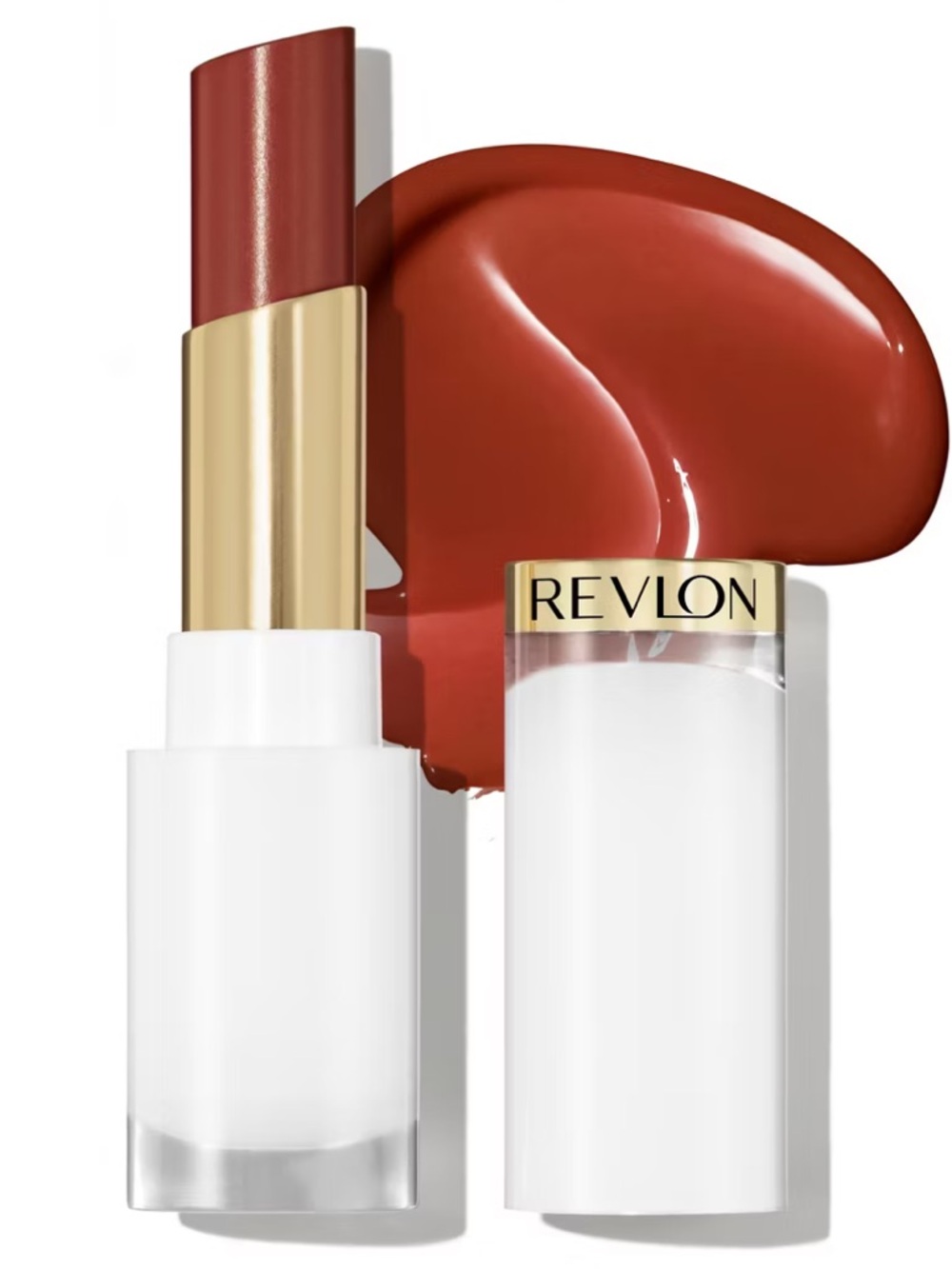 🦋 Revlon Spiced Wine 10 Super Lustrous Glass Shine Balm New Full Size